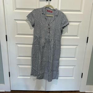 Pyne & Smith ethically made in us 100% linen dress size l